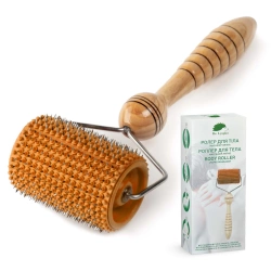 Wałek wieloigłowy do masażu Lyapko 3,5 bez niklu pomarańczowy