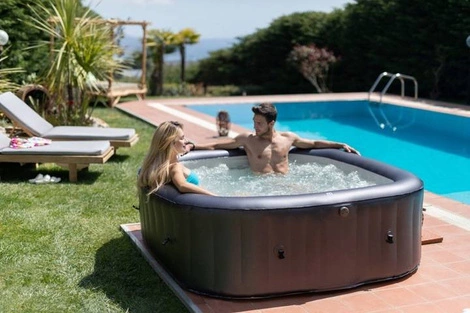 Dmuchane spa ogrodowe MSpa OTIUM 6-osobowe + bicze wodne