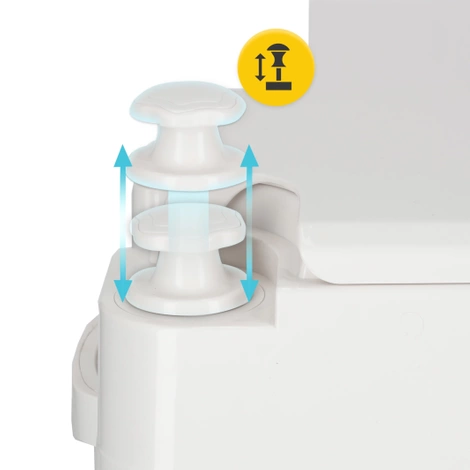 Przenośna toaleta turystyczna WC 24L