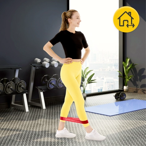 Guma oporowa do ćwiczeń MINI POWER BAND 0,4 mm