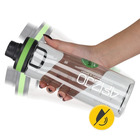 Butelka sportowa na wodę 850 ml zielona