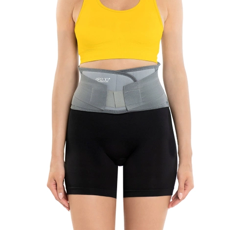 Pas ortopedyczny na kręgosłup lędźwiowy XXL szary