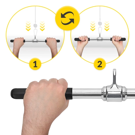 Uchwyt do wyciągu prosty obrotowy 50 cm