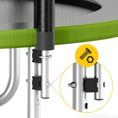 Trampolina ogrodowa dla dzieci CLASSIC 374 cm 12FT