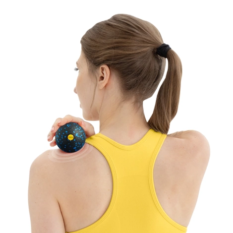 Piłeczka do masażu EPP 8 cm niebieska