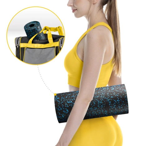 Wałek do masażu piankowy EPP 33 cm niebieski