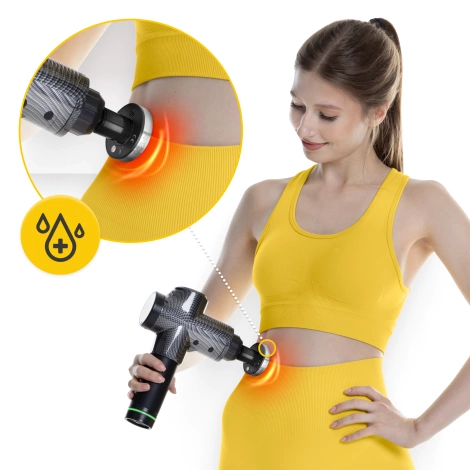 Końcówka rozgrzewająca do pistoletu masującego