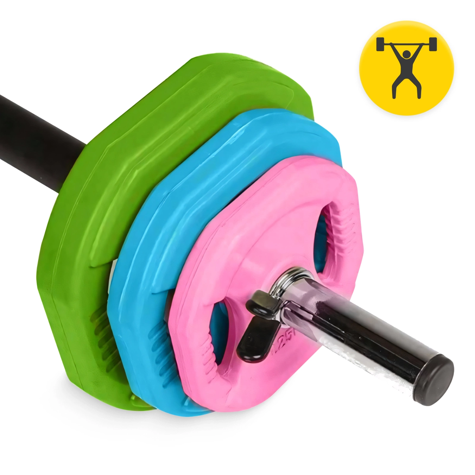 sztanga profesjonalna treningowa z talerzami do cwiczen