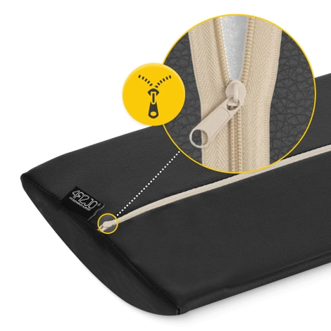 Półwałek lędźwiowy do rehabilitacji czarny