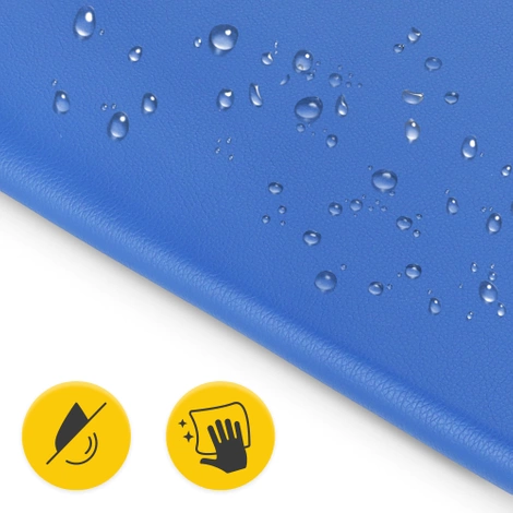 Klin rehabilitacyjny trójkąt do masażu niebieski