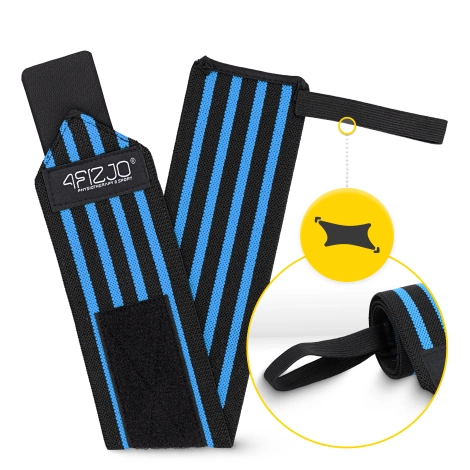 Opaski na nadgarstki 2szt. niebieskie