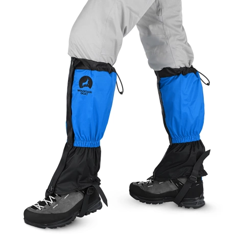 Stuptuty ochraniacze wodoodporne na buty uniwersalne niebieskie