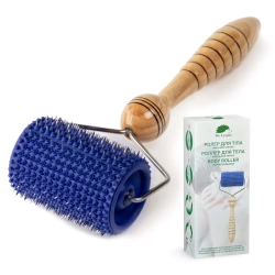 Wałek wieloigłowy do masażu Lyapko 3,5 bez niklu granatowy