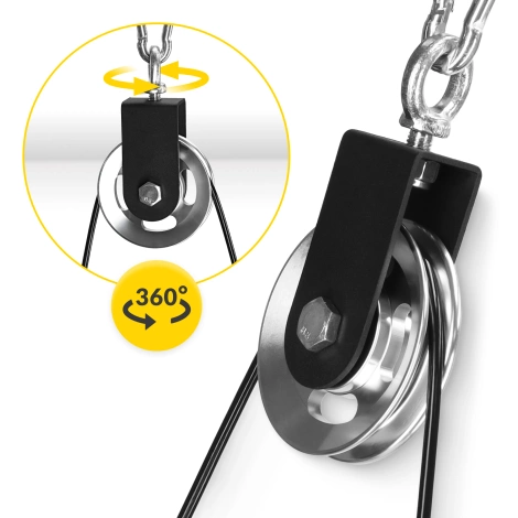 Wyciąg górny i dolny do ćwiczeń