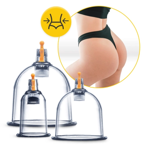 Bańki chińskie bezogniowe próżniowe 12 szt.