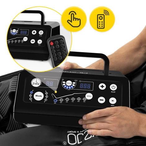 Aparat do drenażu limfatycznego Air Compression Therapy System MED C8 rozm. uniwersalny