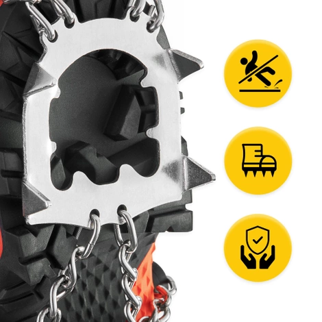 Raczki na buty turystyczne PREMIUM (41-43) L