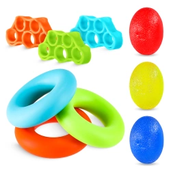 Zestaw 9 gum do ćwiczeń rąk palców