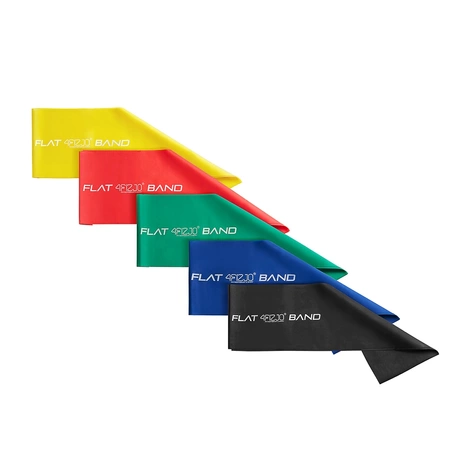 Zestaw 5 taśm rehabilitacyjnych FLAT BAND 2M