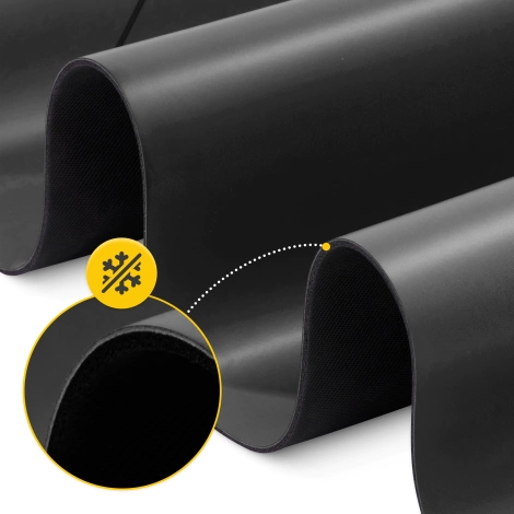 Mata do jogi i ćwiczeń antypoślizgowa 4 mm czarna