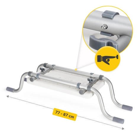 Ławka do wanny wgłębna