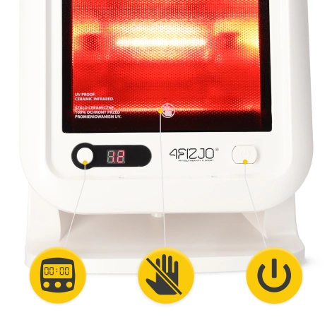 Lampa na podczerwień do terapii światłem Sollux