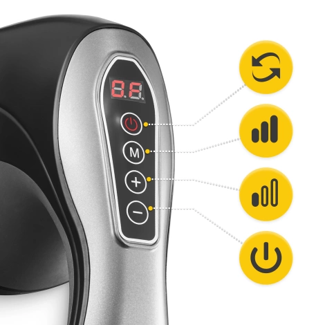 Ręczny masażer antycellulitowy czarny