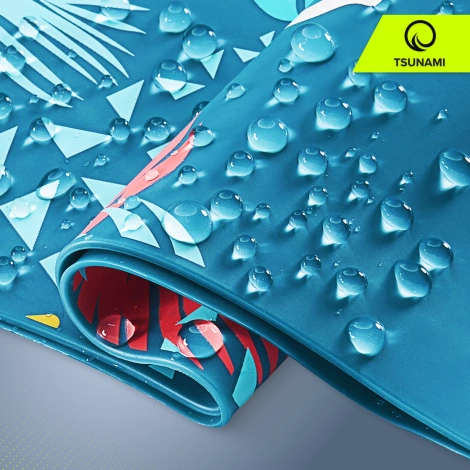 Czepek na basen damski TSUNAMI LEAFS