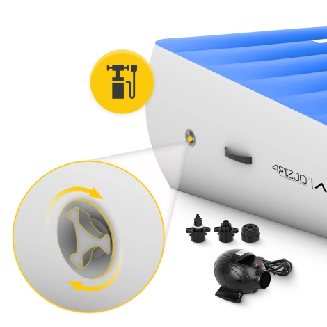 Skos akrobatyczny AIR INCLINE 2 x 2 x 0,6 m + pompa