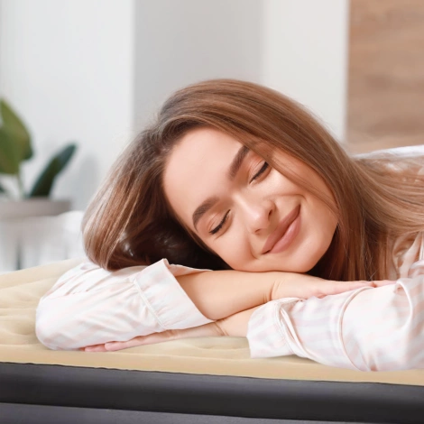 Materac dmuchany jednoosobowy Avenli 196 x 97 x 47 cm