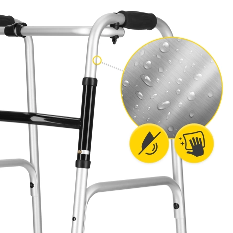 Balkonik aluminiowy z kółkami