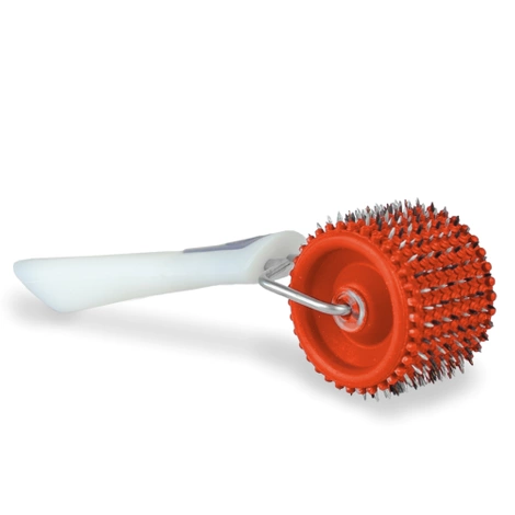 Wałek wieloigłowy do masażu twarzy Lyapko 3,5 bez niklu czerwony