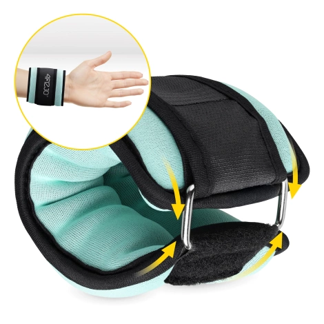 Obciążniki na kostki i nadgarstki 2 x 0,5 kg