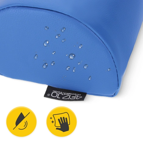 Półwałek kształtka do rehabilitacji i masażu niebieska