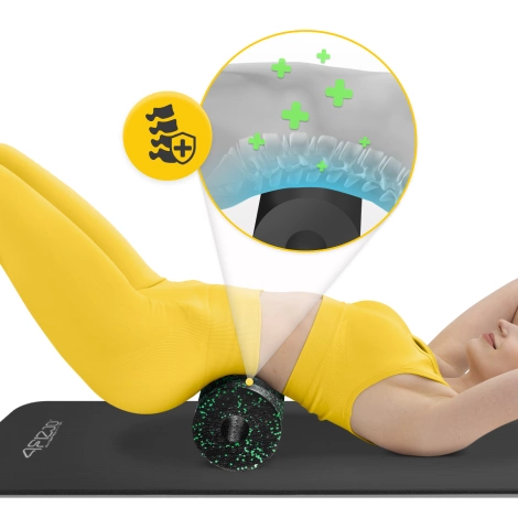 Wałek do masażu piankowy EPP 33 cm zielony