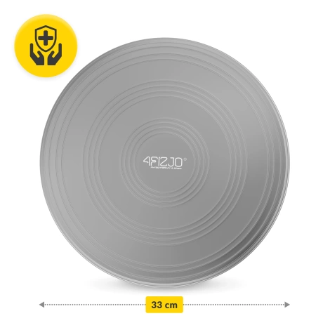 Poduszka sensomotoryczna MED+ 33 cm szara
