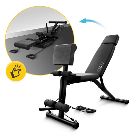 Ławeczka treningowa regulowana do ćwiczeń PRO