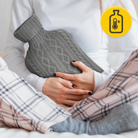 Termofor gumowy w pokrowcu SWETEREK 2 litry