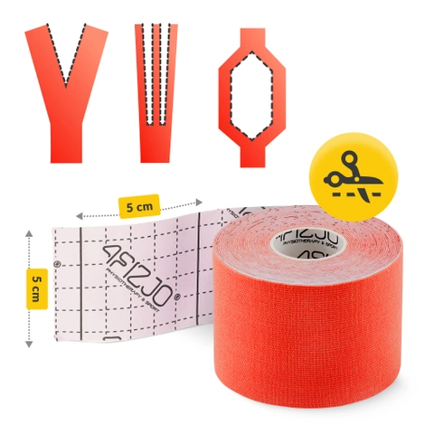 Taśma do kinesiotapingu 5 cm x 5 m