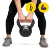 Kettlebell odważnik żeliwny 10 kg