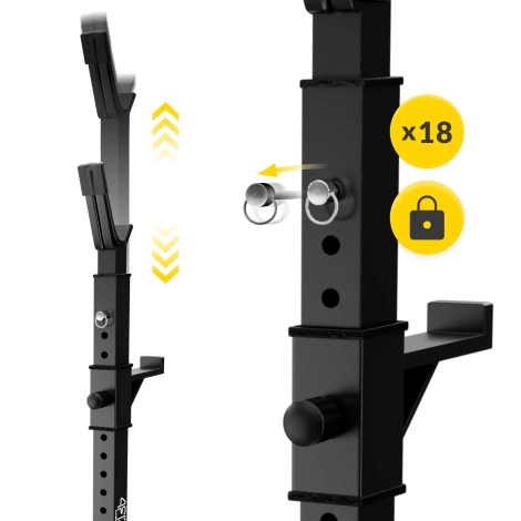 Stojak regulowany pod sztangę PRO