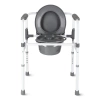 Krzesło sanitarne toaletowe 3 w 1 z regulacją wysokości