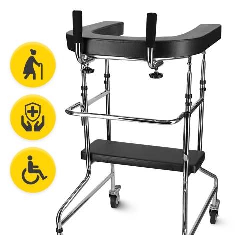 Balkonik rehabilitacyjny z podparciem