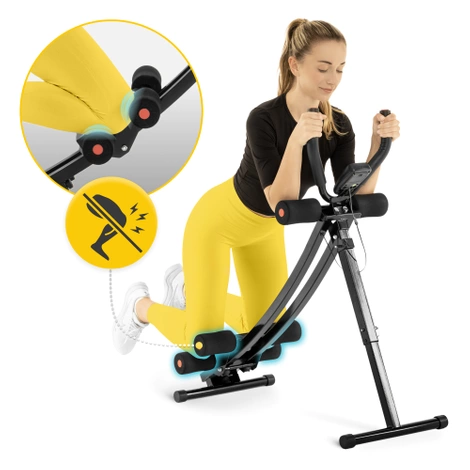 Trenażer mięśni brzucha składany