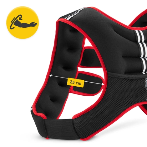 Kamizelka obciążeniowa do ćwiczeń 10 kg