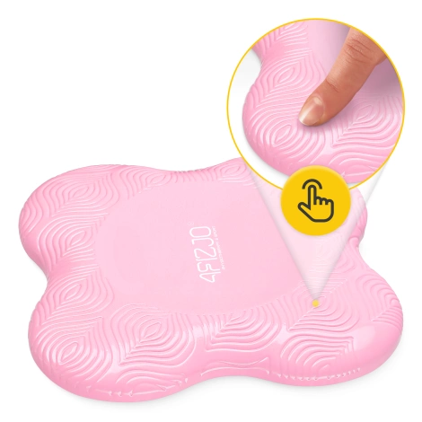 Podkładki pod kolana do jogi różowe