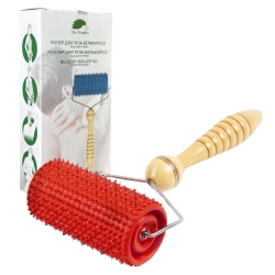 Wałek wieloigłowy do masażu Lyapko 5,0 bez niklu czerwony
