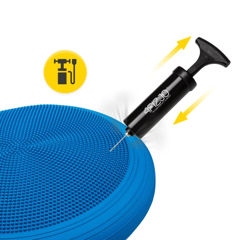 Poduszka sensomotoryczna MED+ 60 cm niebieska