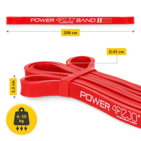Guma oporowa do ćwiczeń POWER BAND 6-10 kg