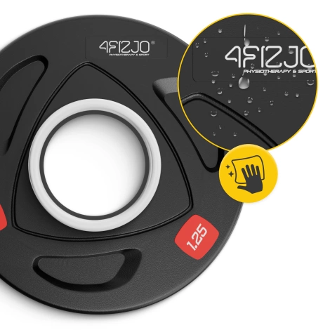 Obciążenie olimpijskie 4 x 1,25 kg